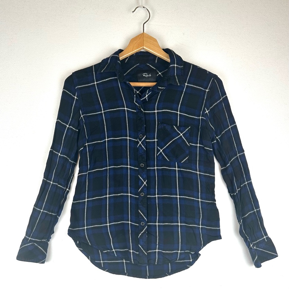 Rails Windowpane Plaid Button Down Shirt